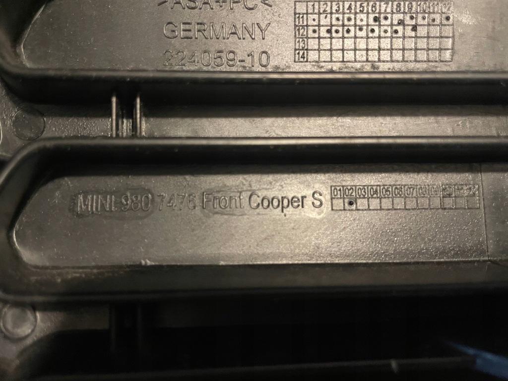 фото №3, Решітка радіатора mini countryman r60 cooper s