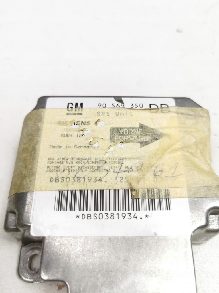 Модуль датчик подушка безопасности opel vectra b оригинальный номер 90569350 Киев