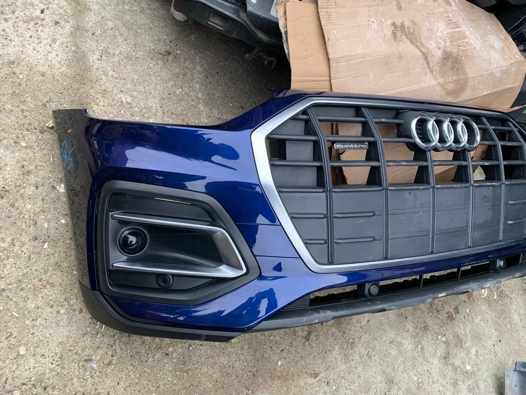 фото №8, Бампер капот лампа kompletny перед audi q5 80a lift s-line full led