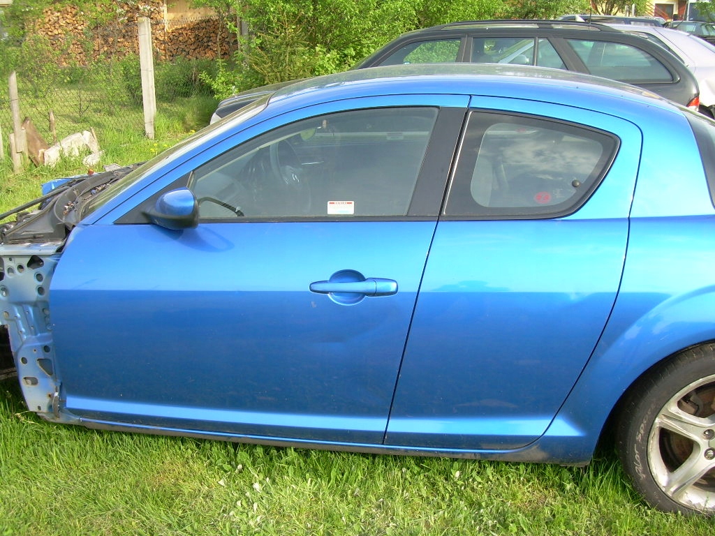 фото №1, Mazda rx8 rx-8 дверь левый задняя левая задние полный