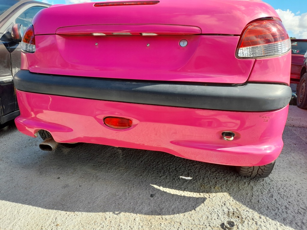 фото №14, Peugeot 206 cc крышка багажника багажника задняя задняя