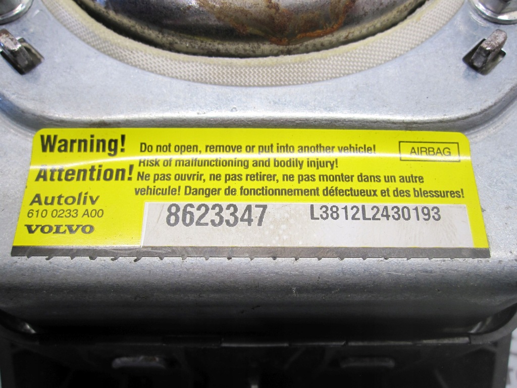фото №5, Volvo v50 подушка безопасности подушка водителя 8623347 6100233a00