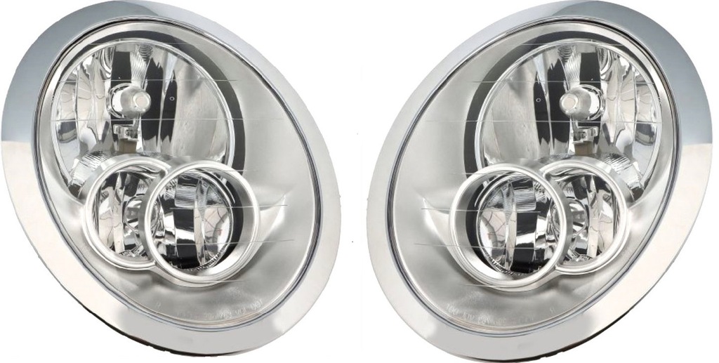 фото №1, Лампи mini one cooper r50 r52 r53 04-07 комплект + двигуни хром