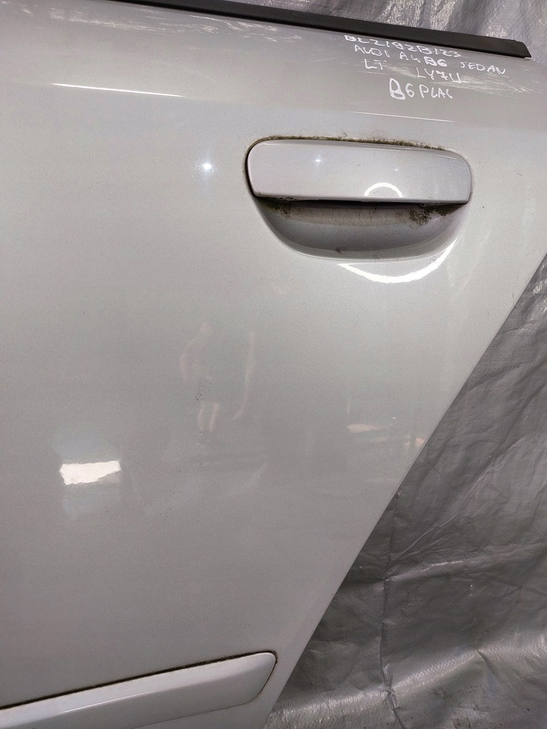 фото №9, Двері лівий задня задні audi a4 b6 sedan ly7w