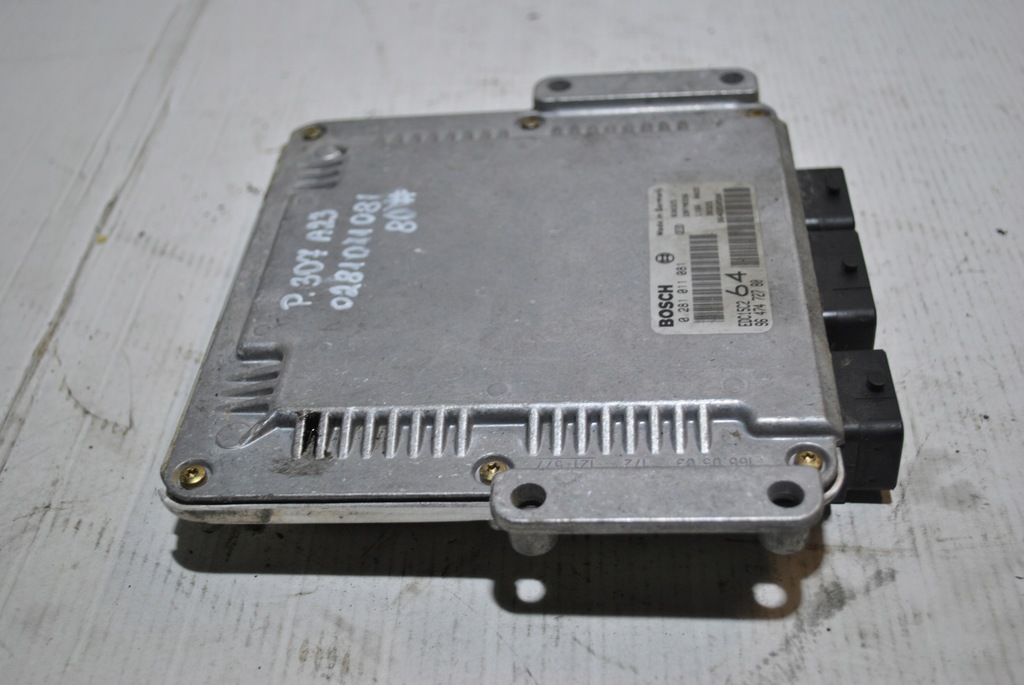 фото №8, Бортовий комп'ютер двигуна peugeot 307 0281011081