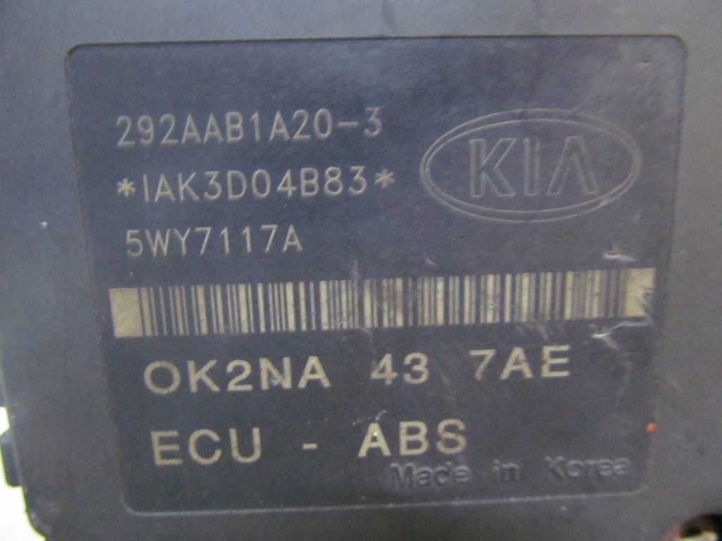 Насос тормозная abs kia carnival 99-05: ok2na437ae с Разборки