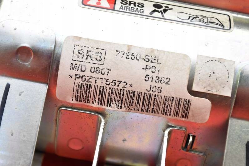 фото №6, Подушка безопасности подушка воздушная пассажира eu 77850-sel-p81 honda city 4 iv 02-08