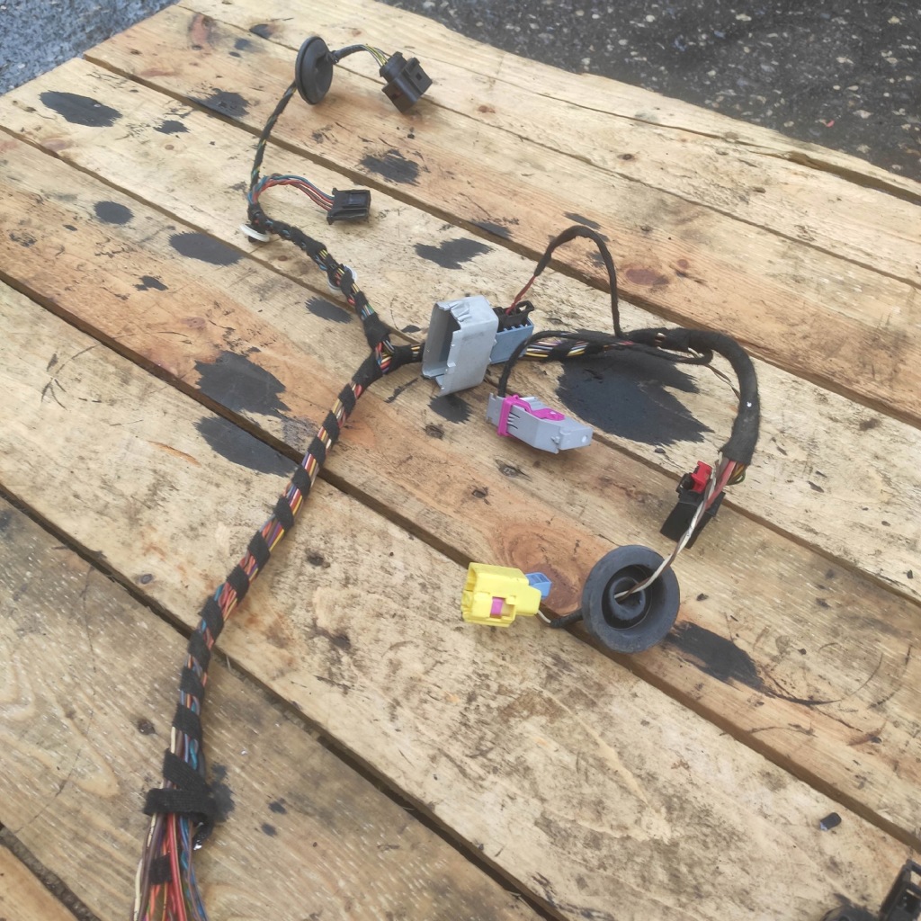 фото №4, Электропроводка дверь правая правый перед skoda octavia ii fl