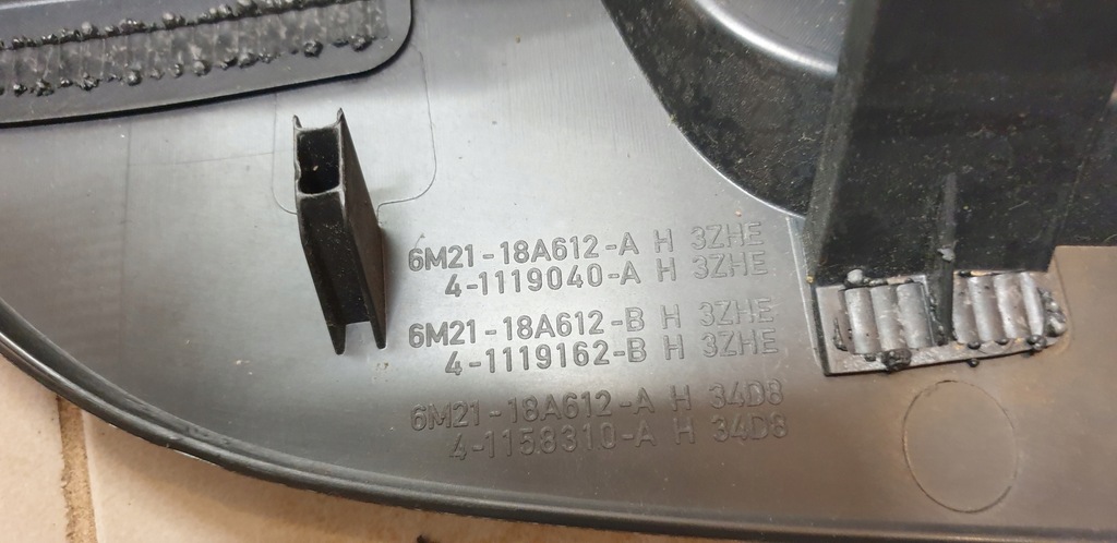 фото №7, Панель приладів жабо консоль панель приладів ford smax i galaxy