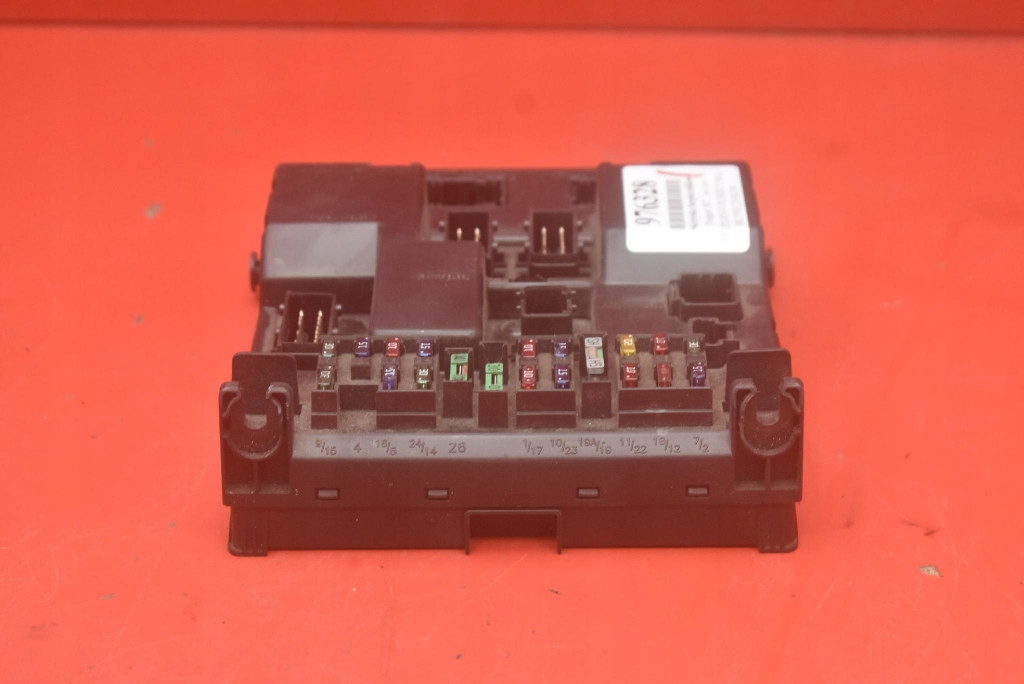 фото №6, Коробка предохранителей bsi 9651196980 peugeot 307 1 i 1.6 hdi 109 km 01-05