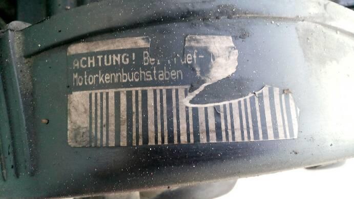 фото №5, Двигун audi a4 b5 1,9 tdi 028103021bl