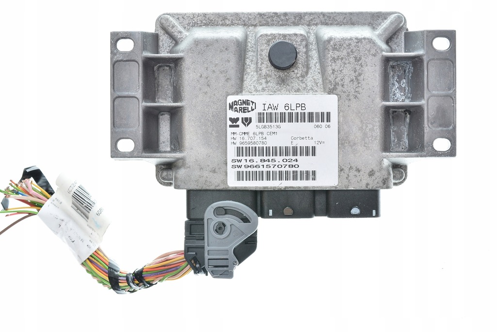 фото №1, Бортовой компьютер peugeot 407 iaw6lpb 9659580780 9661570780