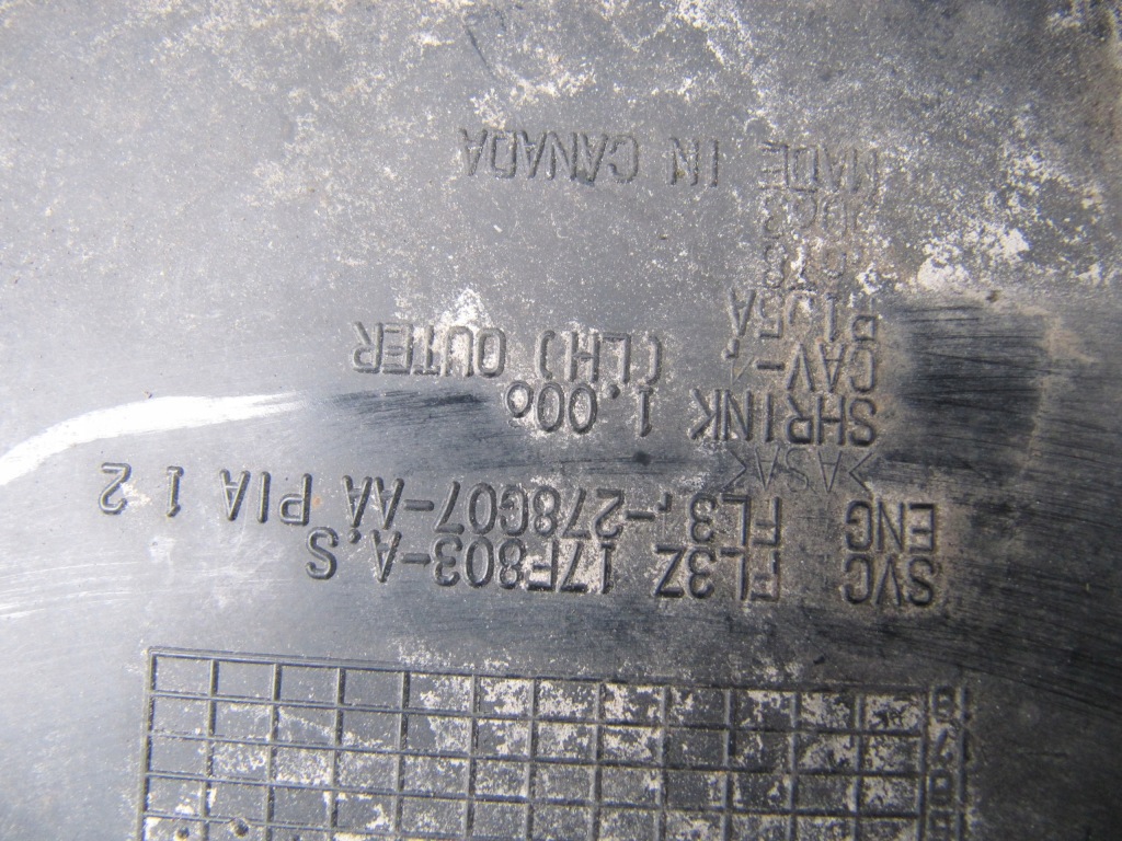 фото №11, Ford f-150 15- напрямна лампи перед повітропровід впуск повітря правий бампера