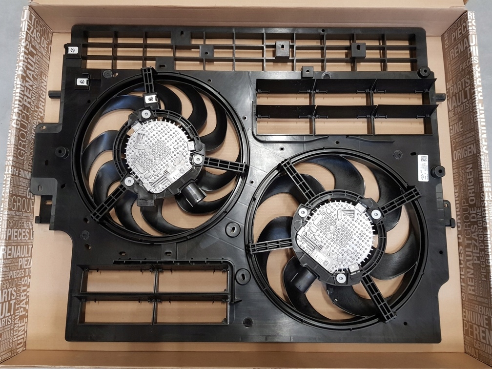 фото №4, Новий оригінальний вентилятор радіатора renault trafic iii 214817257r