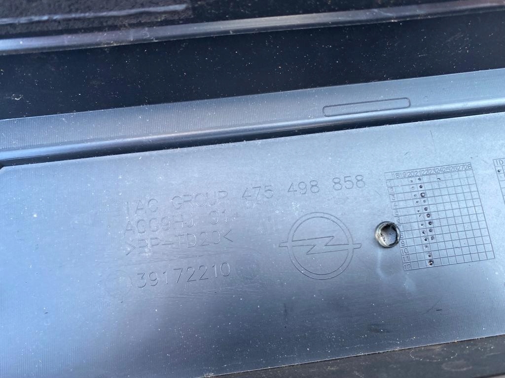 фото №6, Бампер перед передний opel crossland x p17 lift