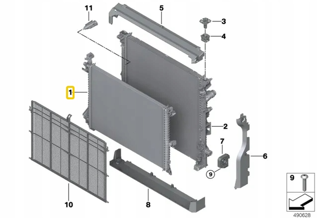 фото №1, Фильтр частиц твердых dpf db w203 2,2cdi 01-