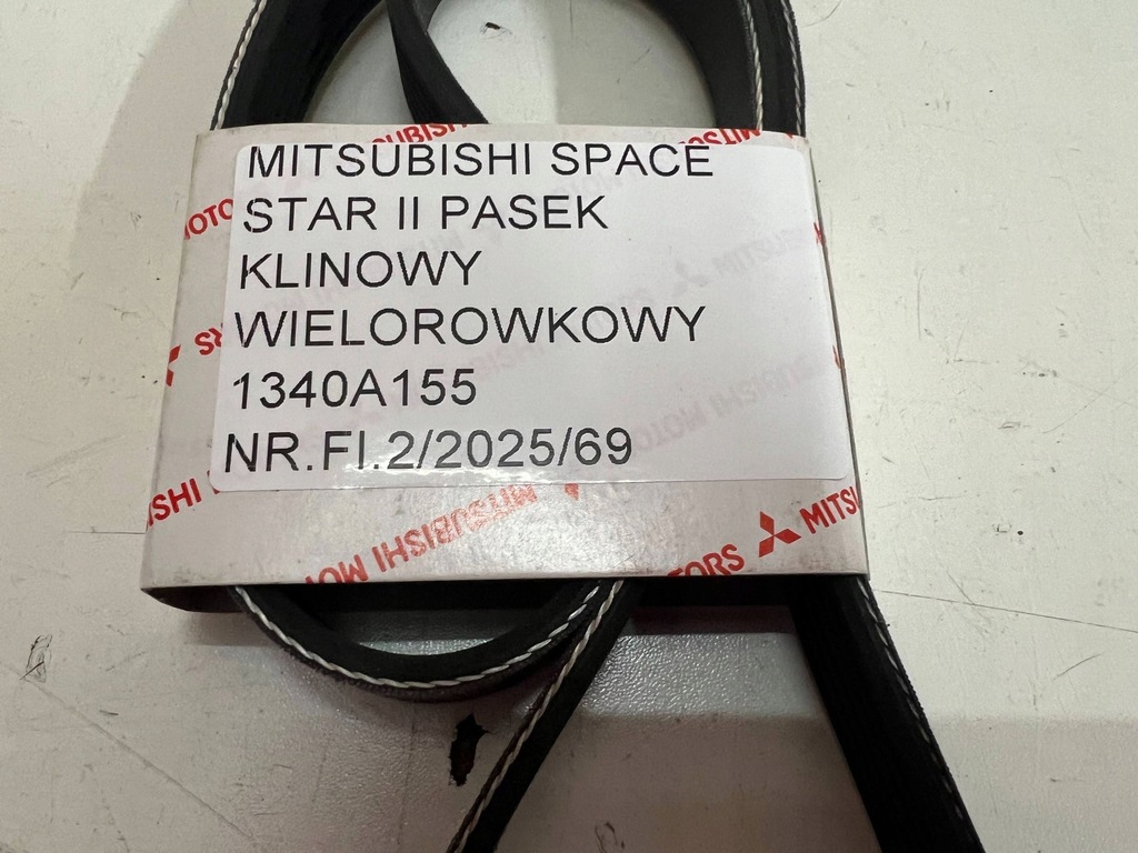 фото №5, Mitsubishi space star ii ремень клиновой многоручьевой now oem