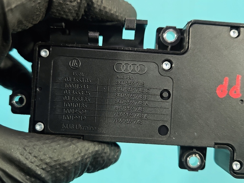 фото №7, Переключатель сиденье правого 2 ele audi q5 08- 8k0959748