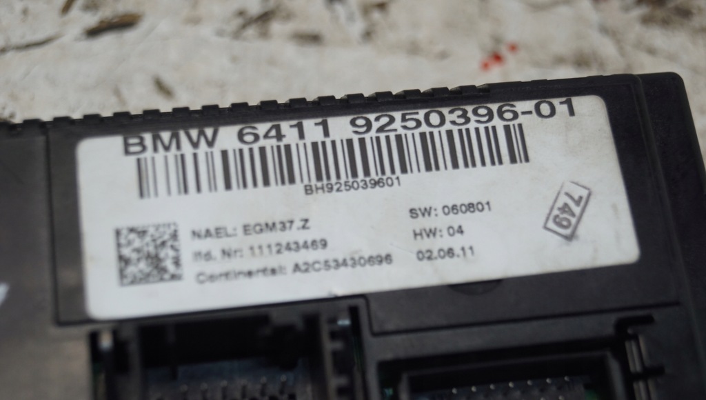 фото №11, Панель кондиционера bmw e92 lift 9250396