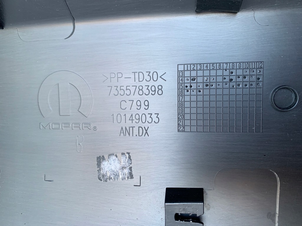 фото №5, Молдинг дверь правая перед jeep renegade 735578398