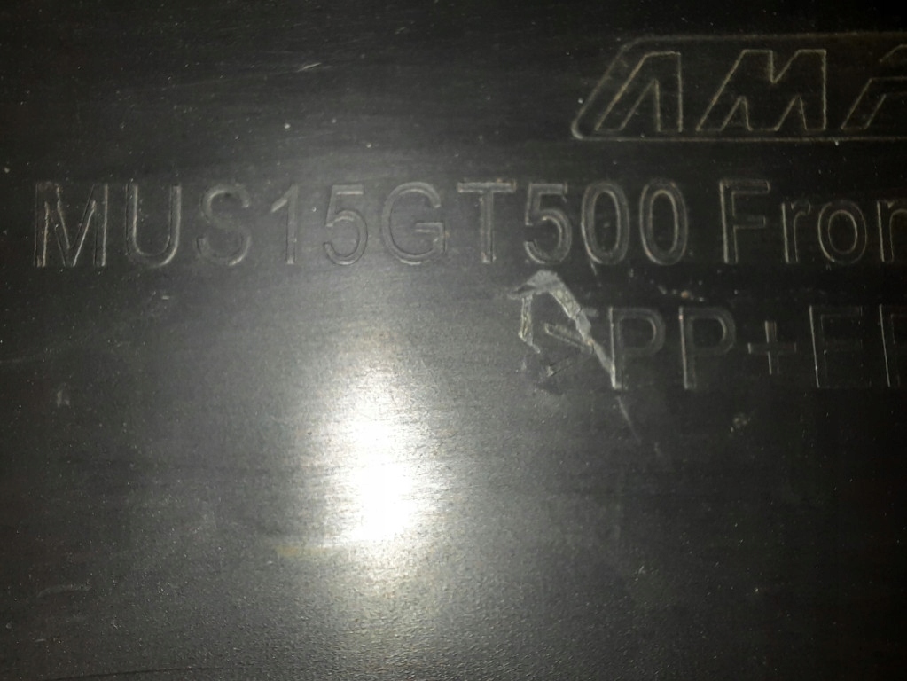 фото №9, Ford mustang gt500 15- накладка молдинг бампер перед mus15gt500