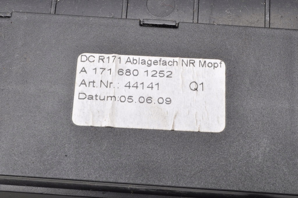 фото №7, Mercedes slk r171 w171 lift бардачок панели a1716801252