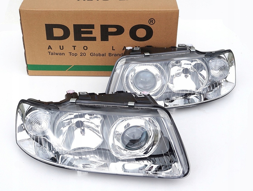 фото №15, Audi a3 8l 96-03 фари лампи комплект