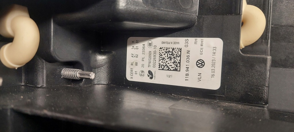 фото №10, Vw id.4 id4 лампа правый перед лампа правая full led iq ligh eu 11b941036n