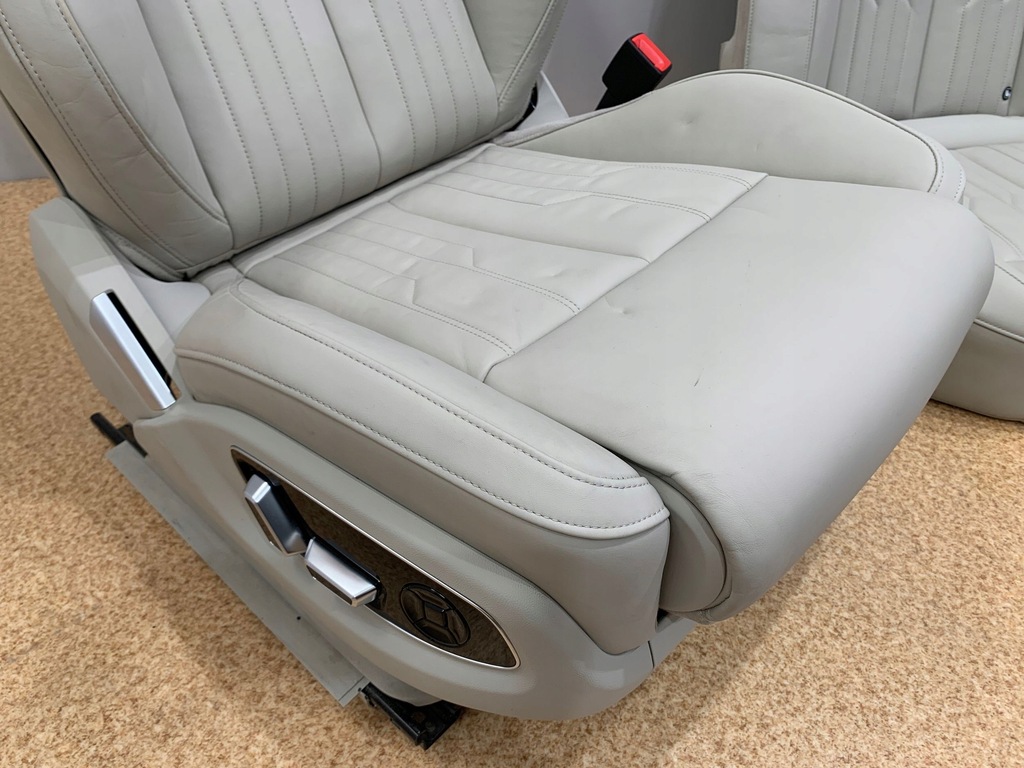 фото №6, Audi a8 d5 сиденья заднее сиденье обшивки салон комплект