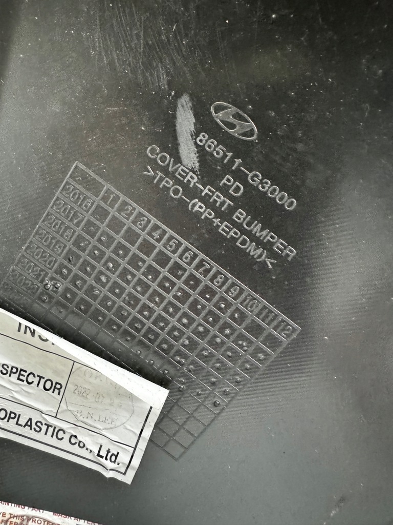 фото №7, Hyundai elantra gt 2018- бампер передний перед org!