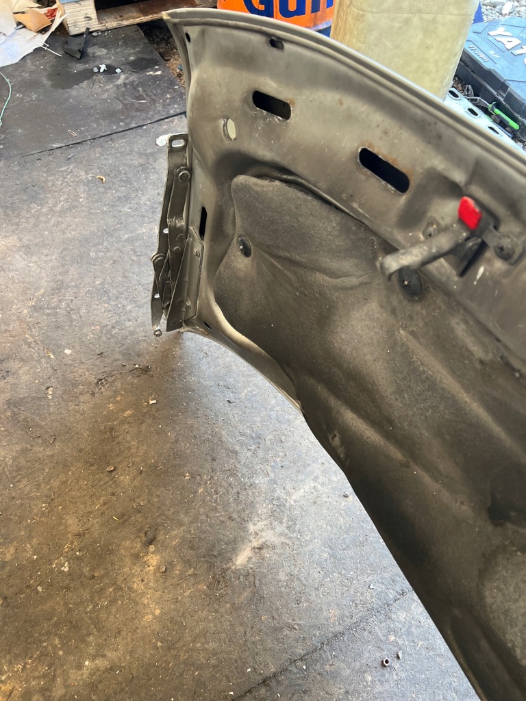 фото №7, Mercedes vito w638 2,2 cdi капот кришка двигуна срібляста сіра