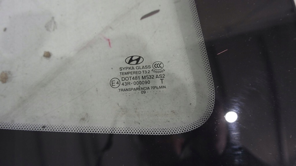 фото №10, Скло кузовна задня hyundai i20 i 3d