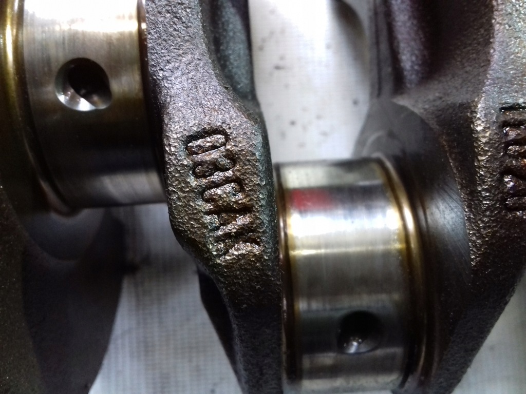 Wał коленчатый 03cak a3 8p 1.6 fsi blp Недорого