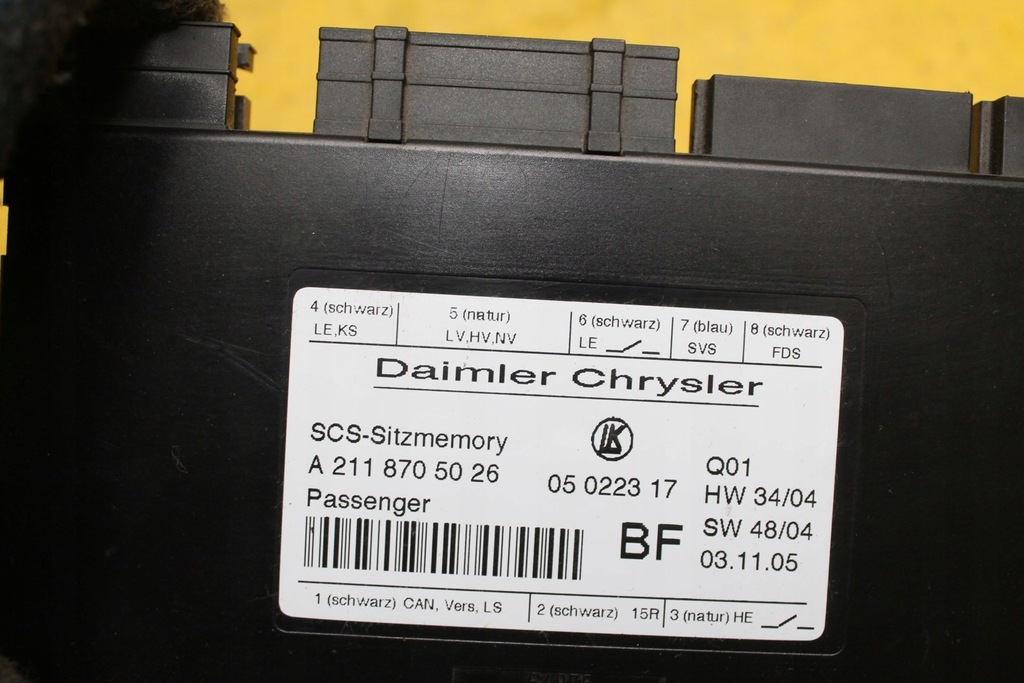 фото №6, Модуль сидіння правий перед a2118705026 cls w219 3.0