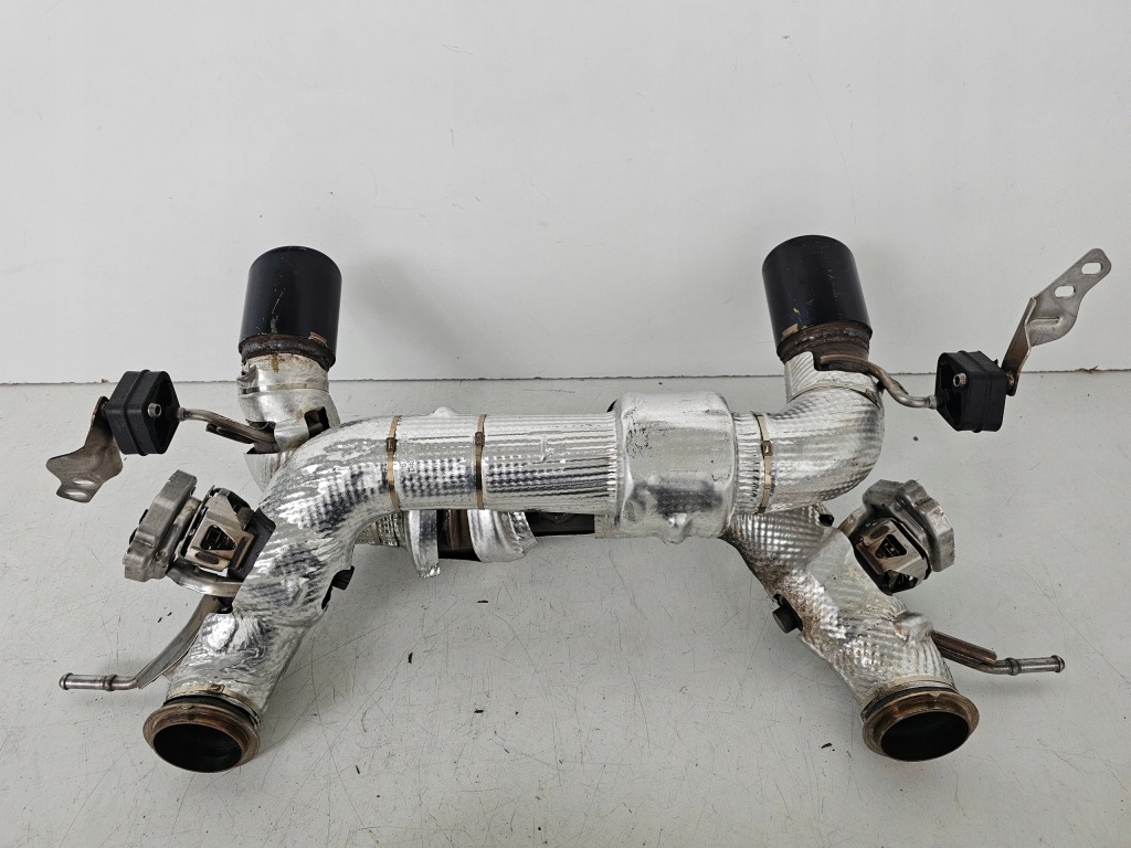 Система выпускной гаситель выхлоп maserati mc20 670214545 с Разборки
