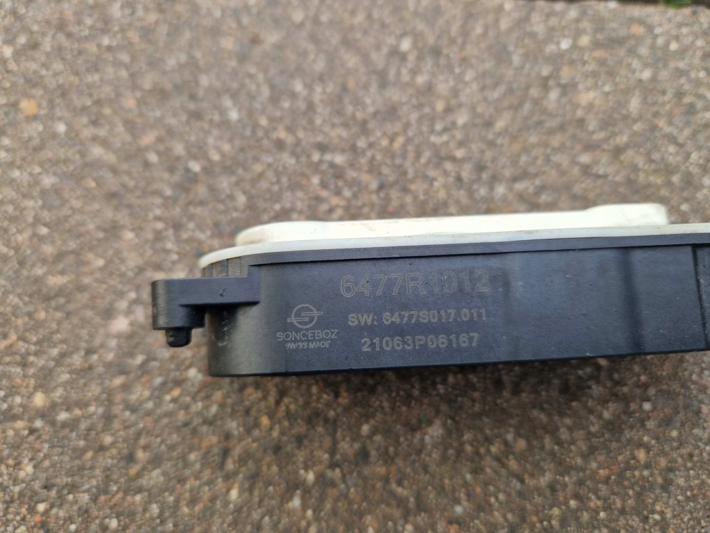 фото №3, Моторчик жалюзі повітря renault dacia різні modele 6477r1012