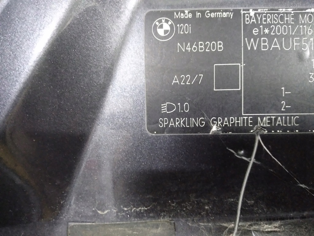 фото №6, Bmw e87 молдинг зовнішня поріг накладка sparkling ліва