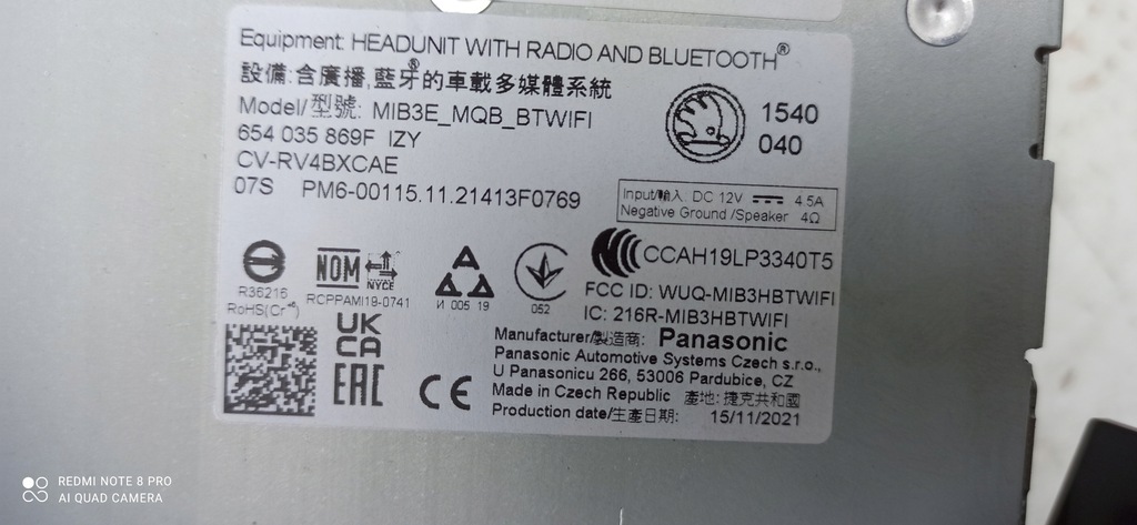 фото №11, Scala kamiq дисплей радио mib3 654035869f