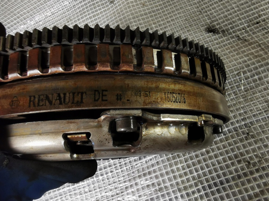 фото №11, Renault espace v 5 14-19 1.6 dci колесо двухмассовый двухмассовый маховик сцепление 123107183r