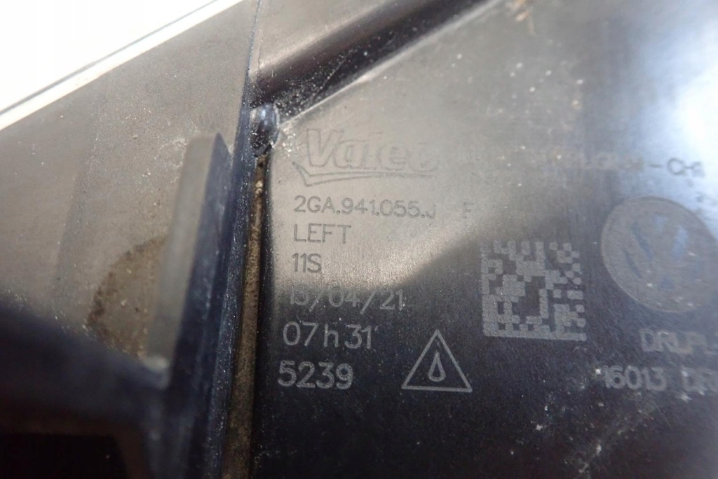 фото №3, Противотуманная фара левый led drl vw t-roc 2017- 2ga941055j