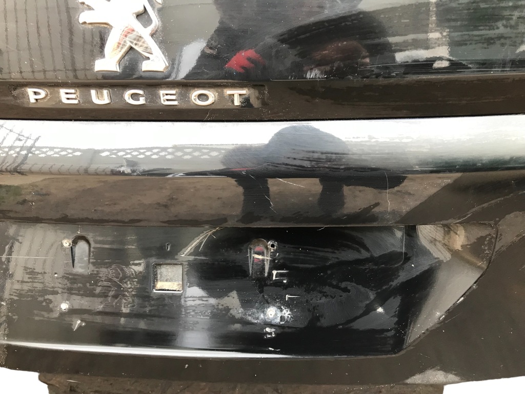 фото №7, Крышка багажника багажника задняя peugeot 3008 ii