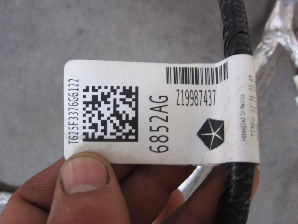 фото №12, Chrysler pacifica 2017 жгут электропроводка двигателя