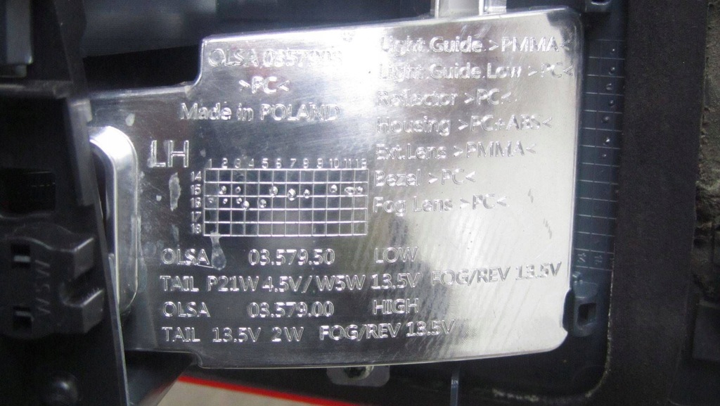 фото №6, Bmw x1 f48 лампа w кришка ліва 7350697 15-