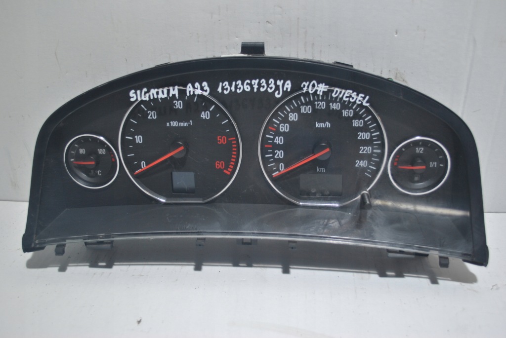 фото №1, Счетчик приборы opel signum 13136733ja