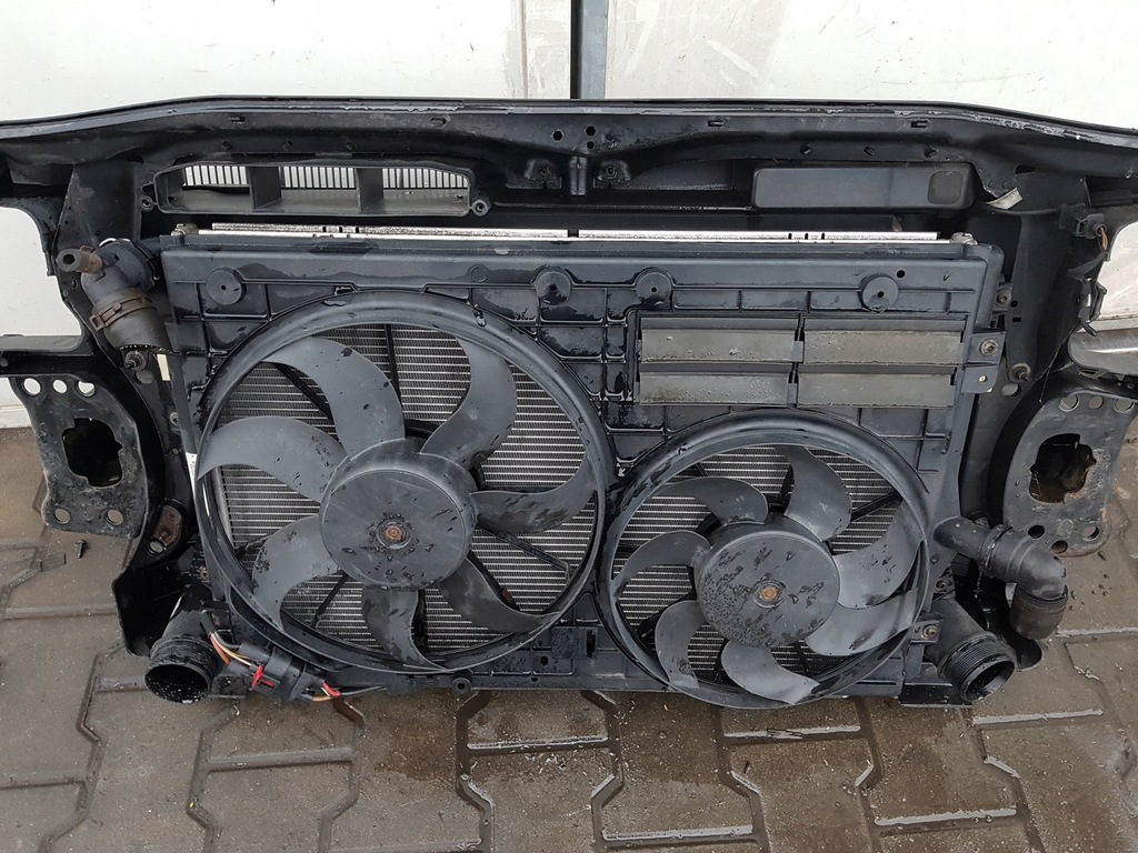 фото №6, Vw passat cc 08-12 2.0 tdi pas передний радиатор вентиляторы