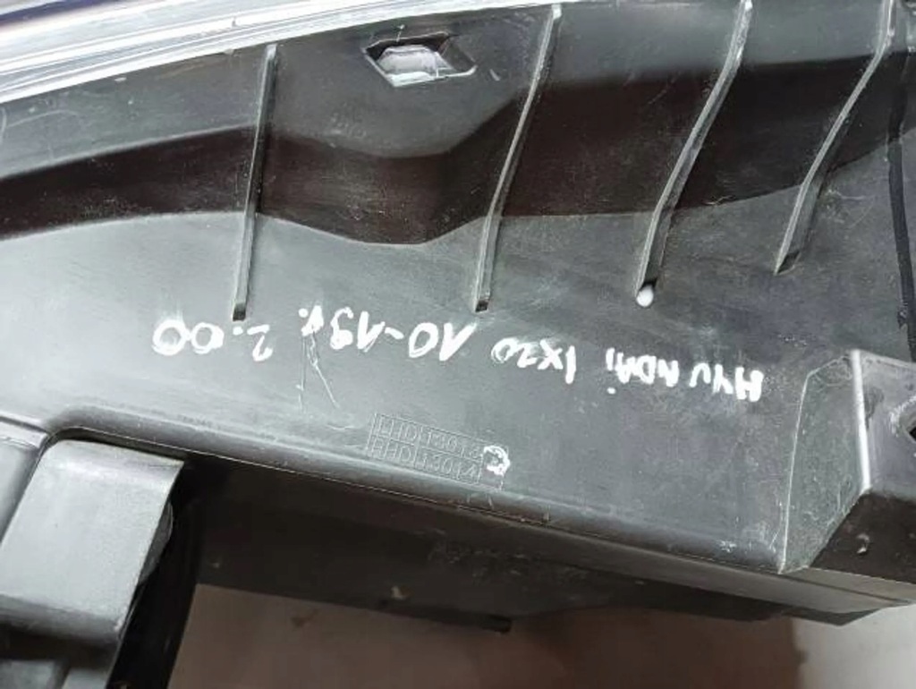 фото №9, M10 hyundai ix20 10- лампа правая перед 92102-1kxxx