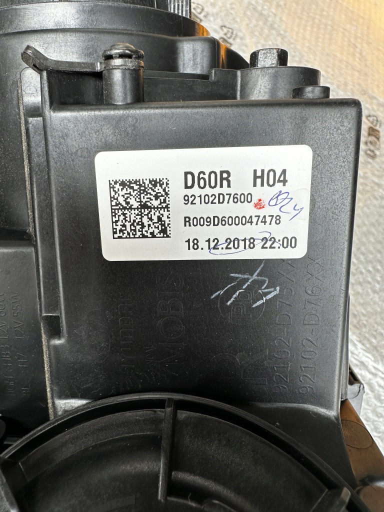 Hyundai tucson fl рестайлинг  фара led правая передняя перед 92102d7600 Недорого