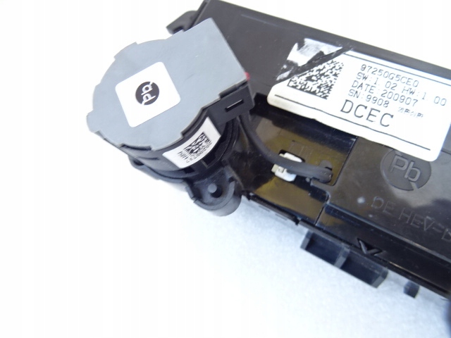 фото №12, Kia niro панель кондиционера 97250g5ce0