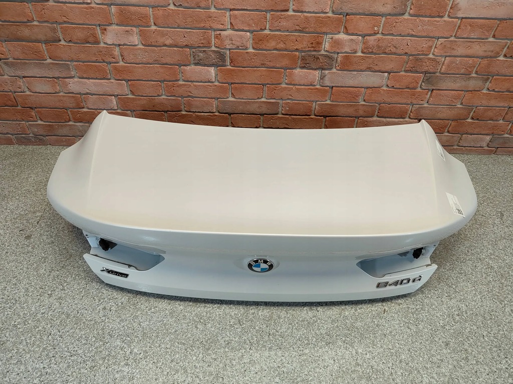 фото №11, Крышка багажника задняя задняя крышка багажника bmw 8 g16 a96 mineral weiss