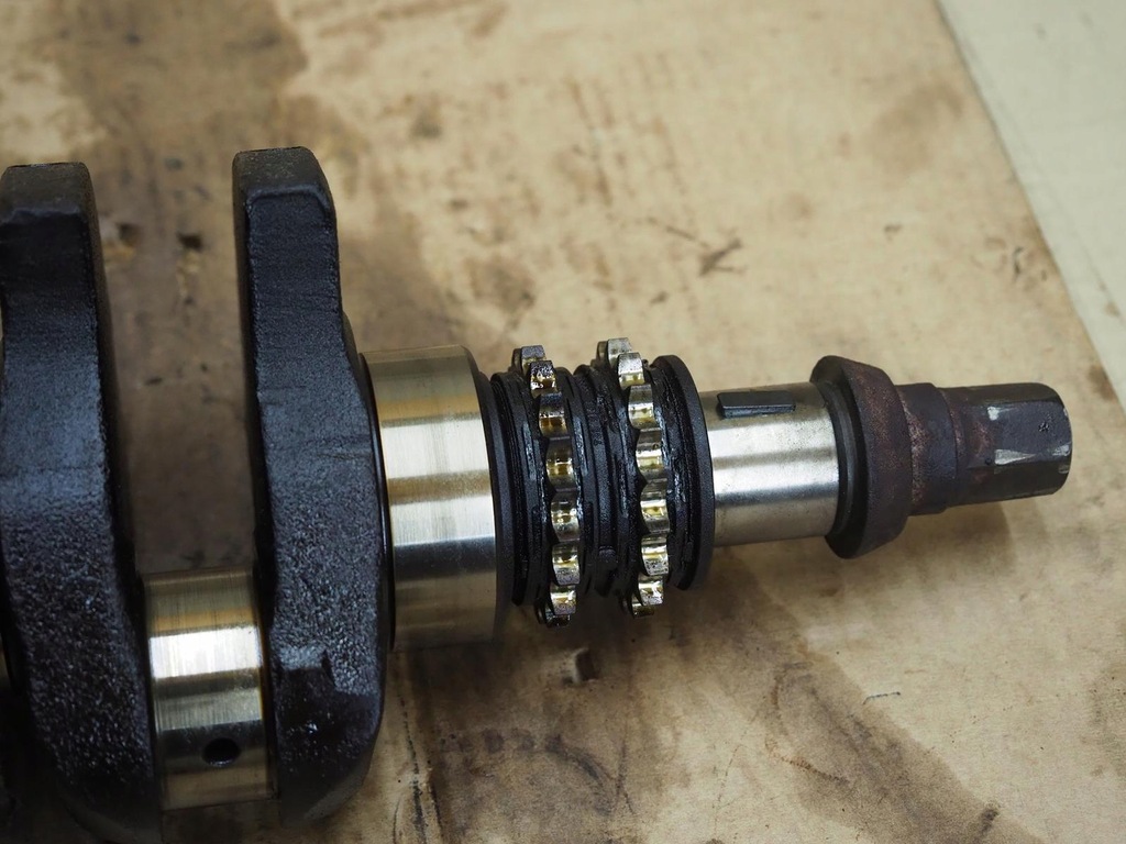 фото №8, Wał коленчатый bmw e46 e39 2,0i m52tu b20 m52 вкладыши